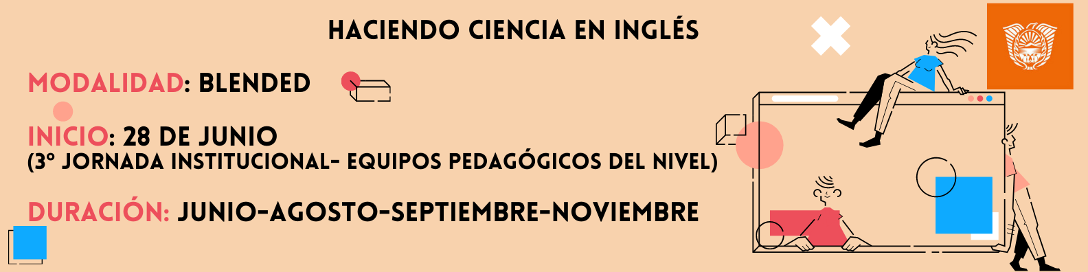 Ciencia en Inglés de Nivel Secundario - Jornada